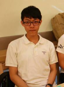 Chang, Nai Jen.(Joseph) Chemistry-Majored Senior Student.